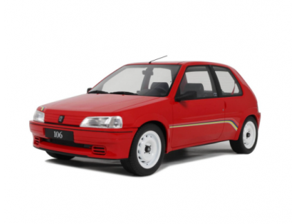 PEUGEOT 106 RALLYE Ph.1 ROUGE OTTOMOBILE 1/12°
